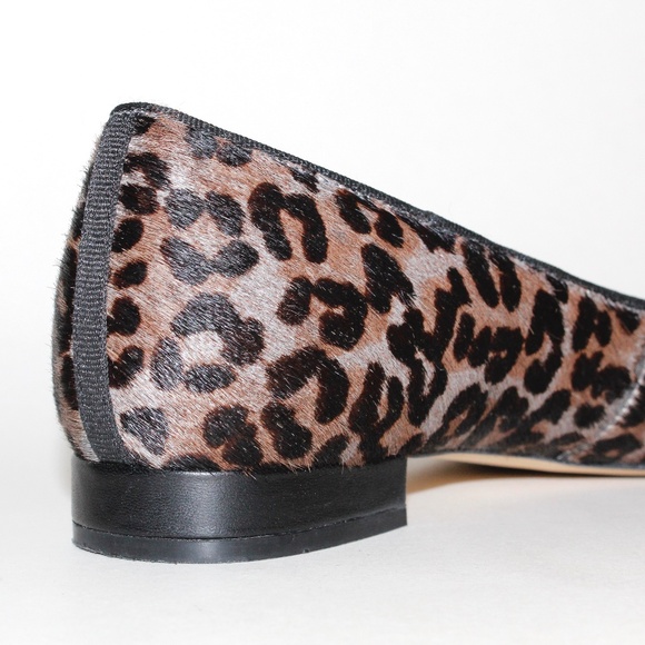Talbots Leopard Print Ballet Flats in Calf Hair - Picture 10 of 14